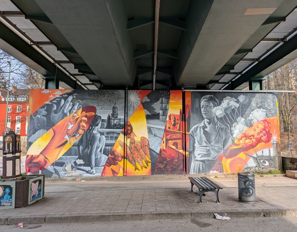 Sonntagsspaziergang von Untergiesing nach Obergiesing mit Saharastaub und Streetart&nbsp;(3)